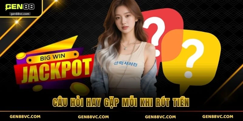 Câu hỏi hay gặp mỗi khi rút tiền