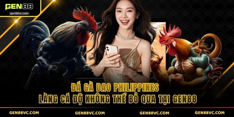 Đá Gà Dao Philippines