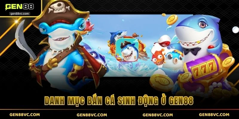Danh mục bắn cá sinh động ở GEN88