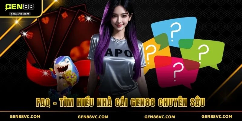 FAQ - Tìm hiểu nhà cái GEN88 chuyên sâu