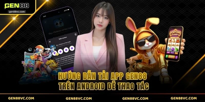 Hướng dẫn tải app GEN88 trên Android dễ thao tác