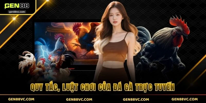 Quy tắc, luật chơi của đá gà trực tuyến