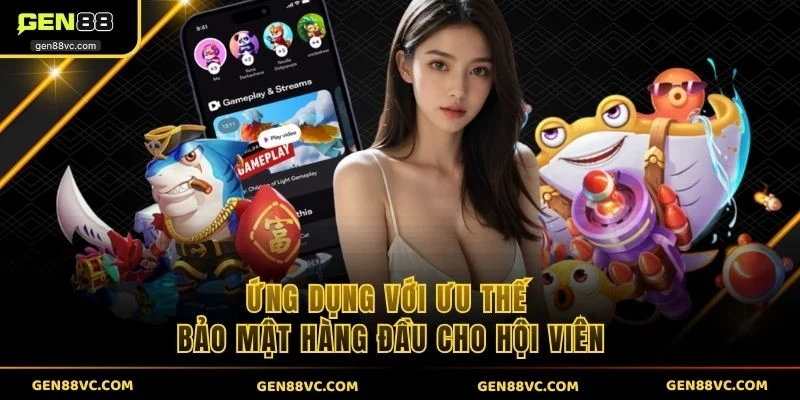 Ứng dụng với ưu thế bảo mật hàng đầu cho hội viên